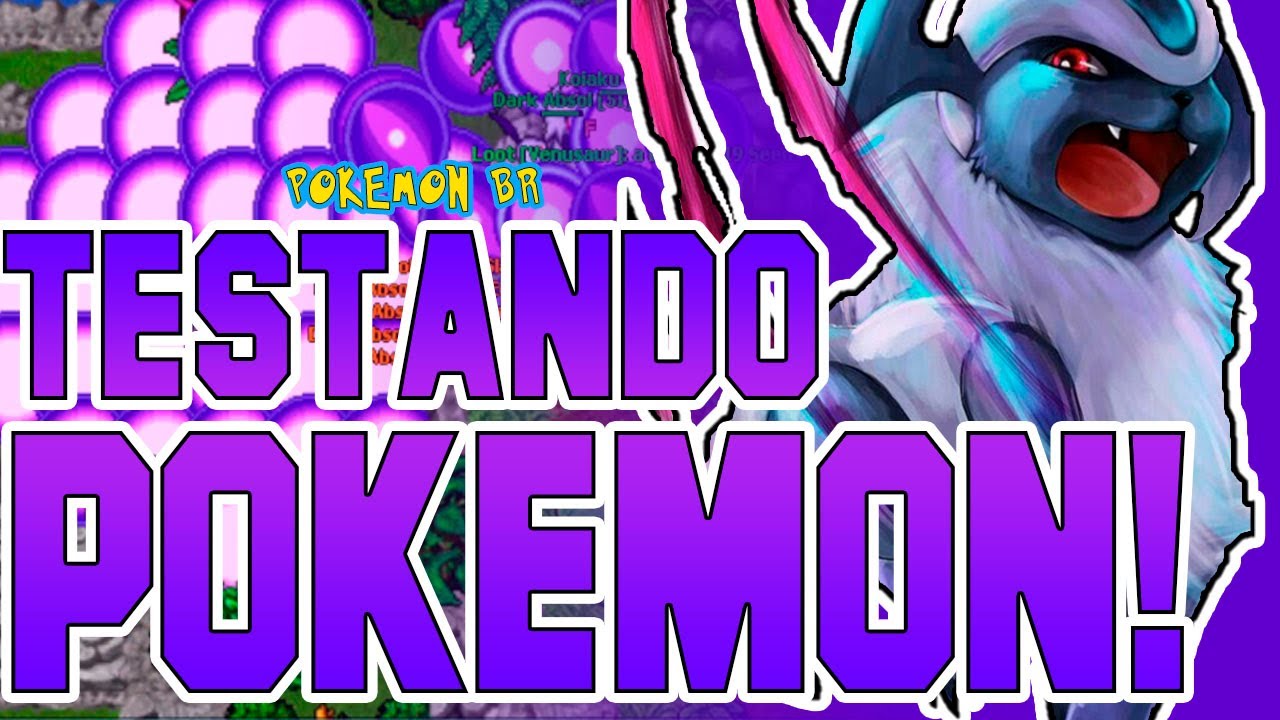 TESTANDO POKEMON DARK ABSOL! POKEMON BR POKEITIBA MOBILE 2022