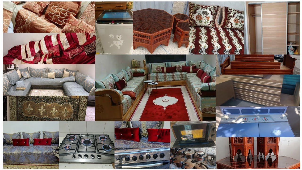 صالونات لبيع🏨بروكارمطلاصي💫ماريوكوليس💫ريدوات شبكة💥سدادر ذهبين🏃كويزينير💫مكينةصابون💫كويزينير💥ميكروند📢💫