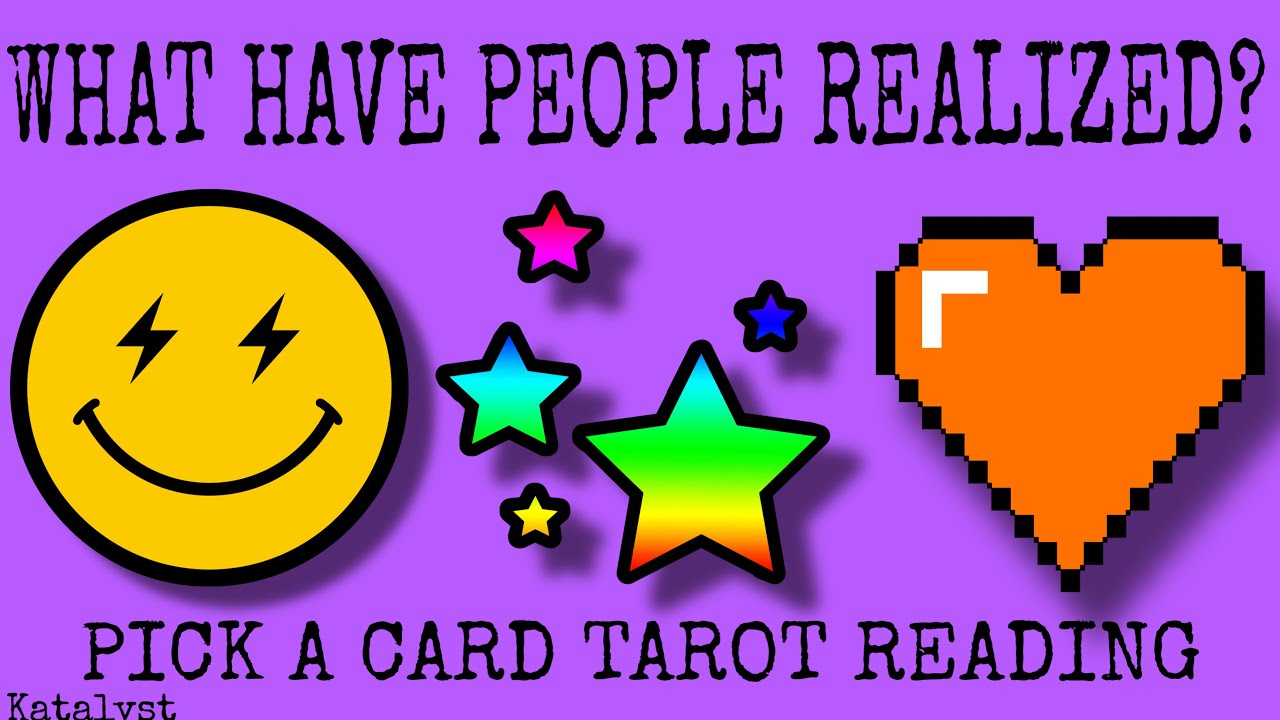 ✨WHAT HAVE PEOPLE REALIZED ABOUT YOU? 😁🩵⭐️🧡PICK A CARD TAROT READING!