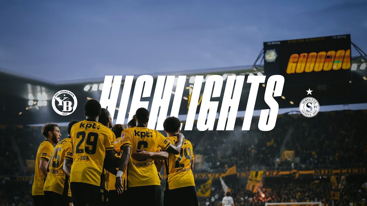 Meisterschaft: YB - Servette (3:1), 26.07.2025 | Highlights