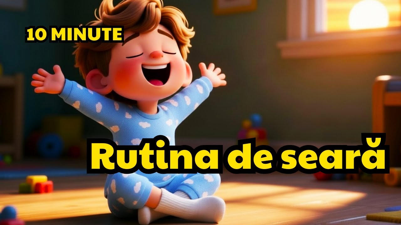 10 Minute MIX 🌙 Rutina de Seară pentru Copii | Cântece Educative