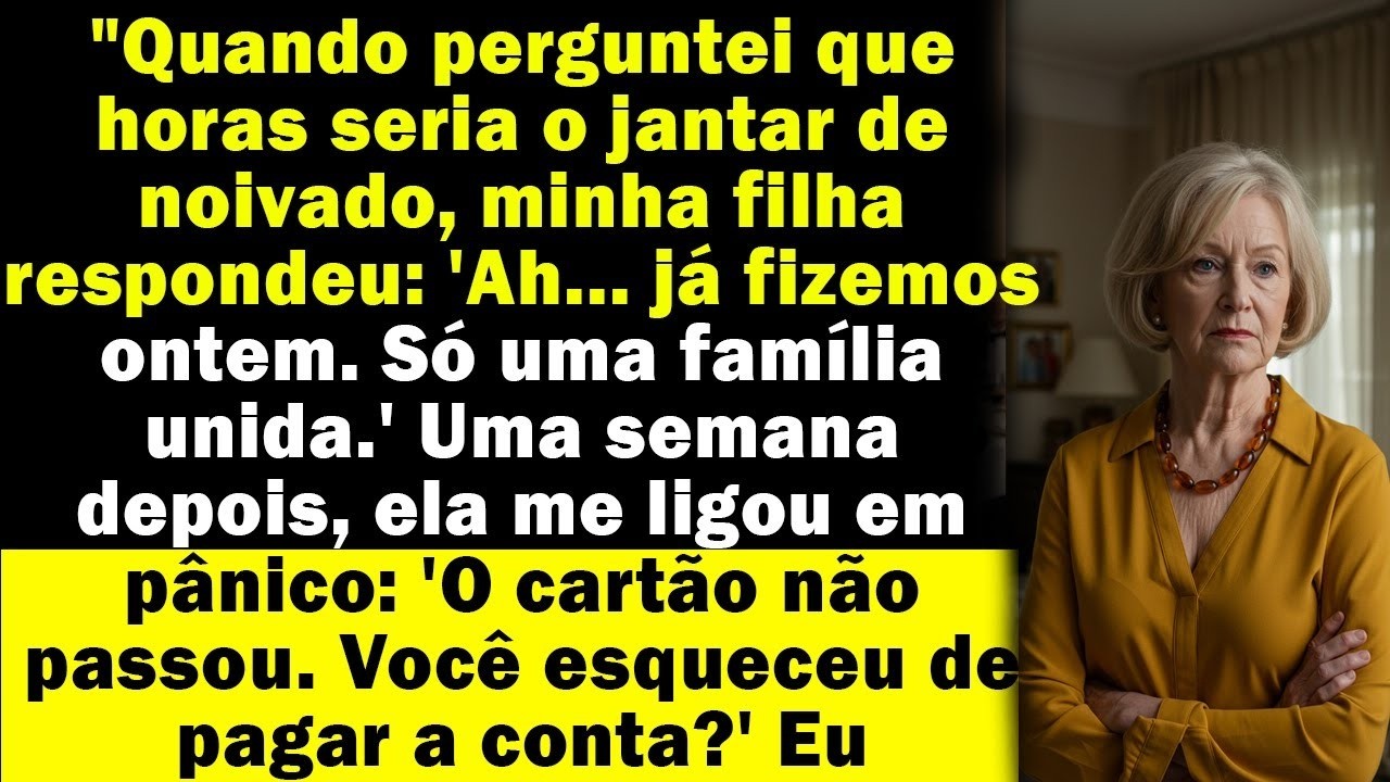 “Foi ontem, pai…” — ela disse com um sorriso  Então, abri a caixa que ela pensou que nunca veria
