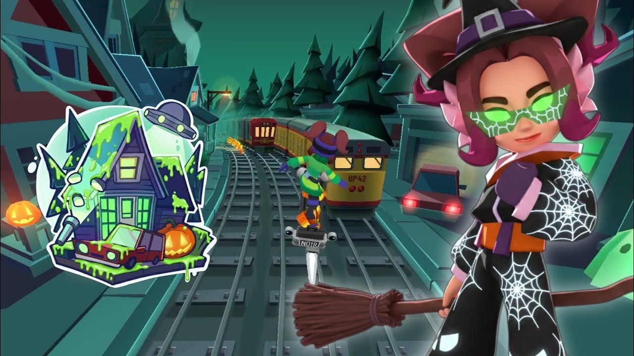 Subway Surfers - Travelling to Haunted Hood Halloween Edition with Mia in Subway Surfers 2026