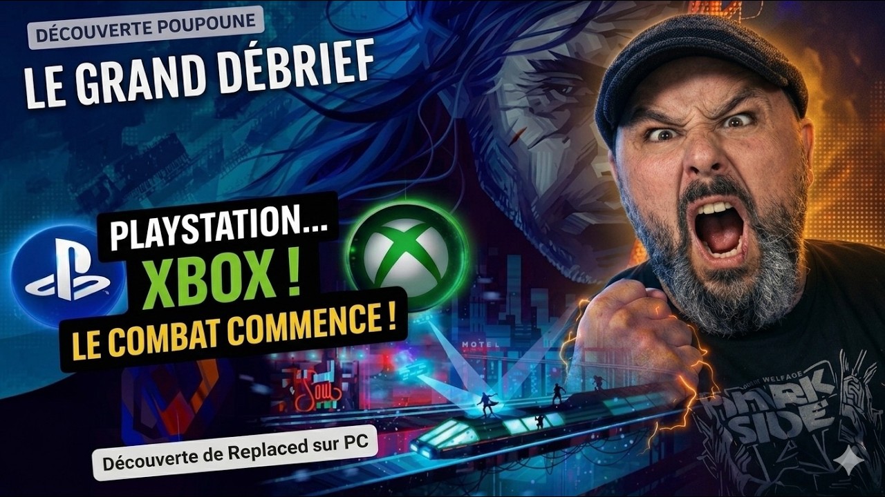 XBOX ET PLAY LE COMBAT COMMENCE ?!!! + D&eacute;couverte Replaced sur PC (Le Grand D&eacute;brief)
