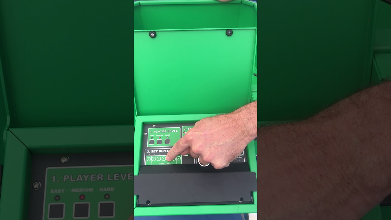 Playmate iGENIE Tennis Ball Machine Promo Video