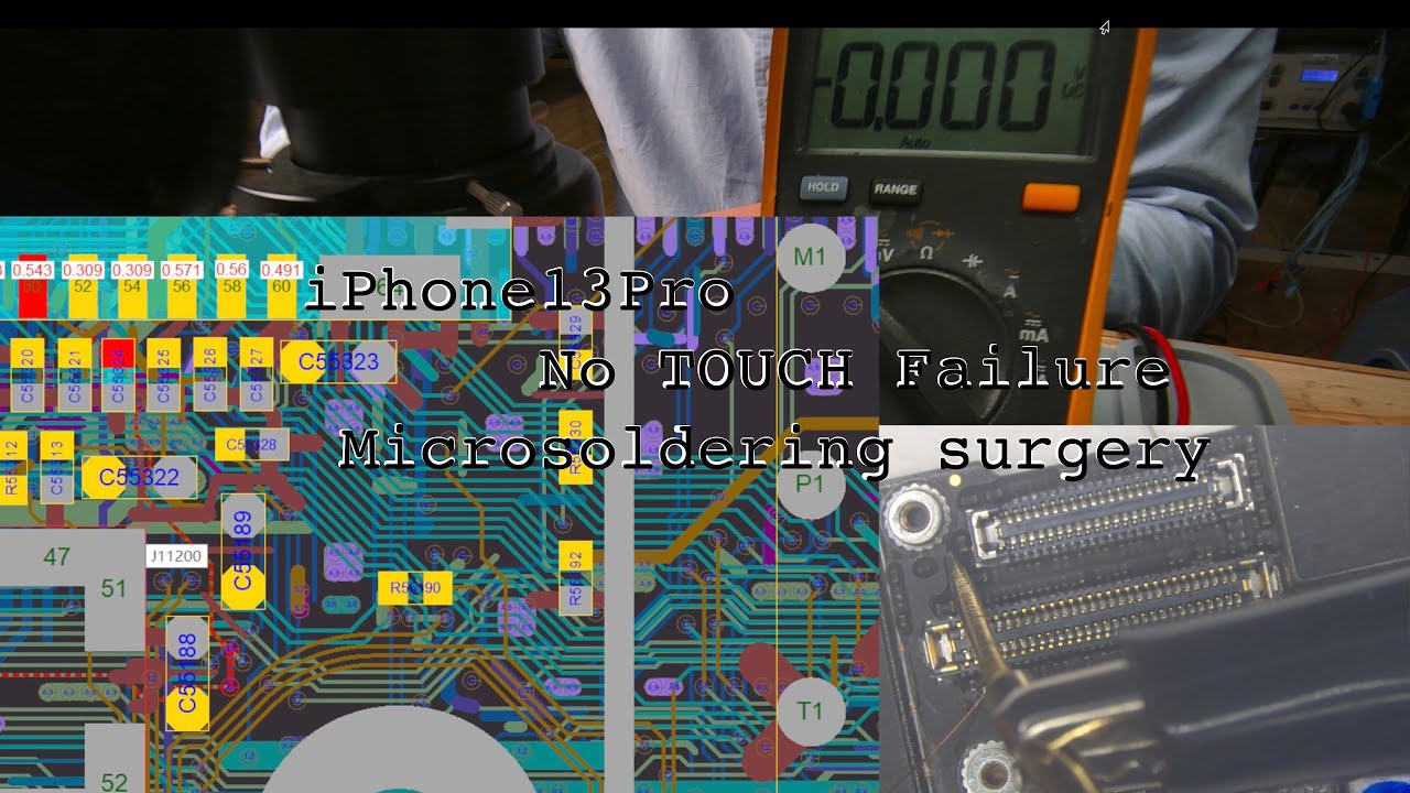 给iPhone13Pro触摸故障做微创手术