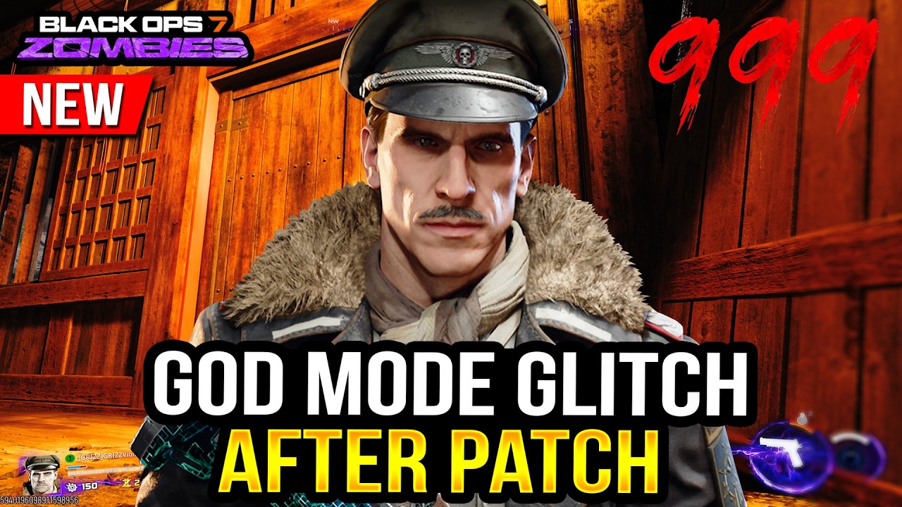 BO7 Zombies: NEW Unlimited XP Glitch! Solo AFK Round 999 Glitch! God Mode Glitch!
