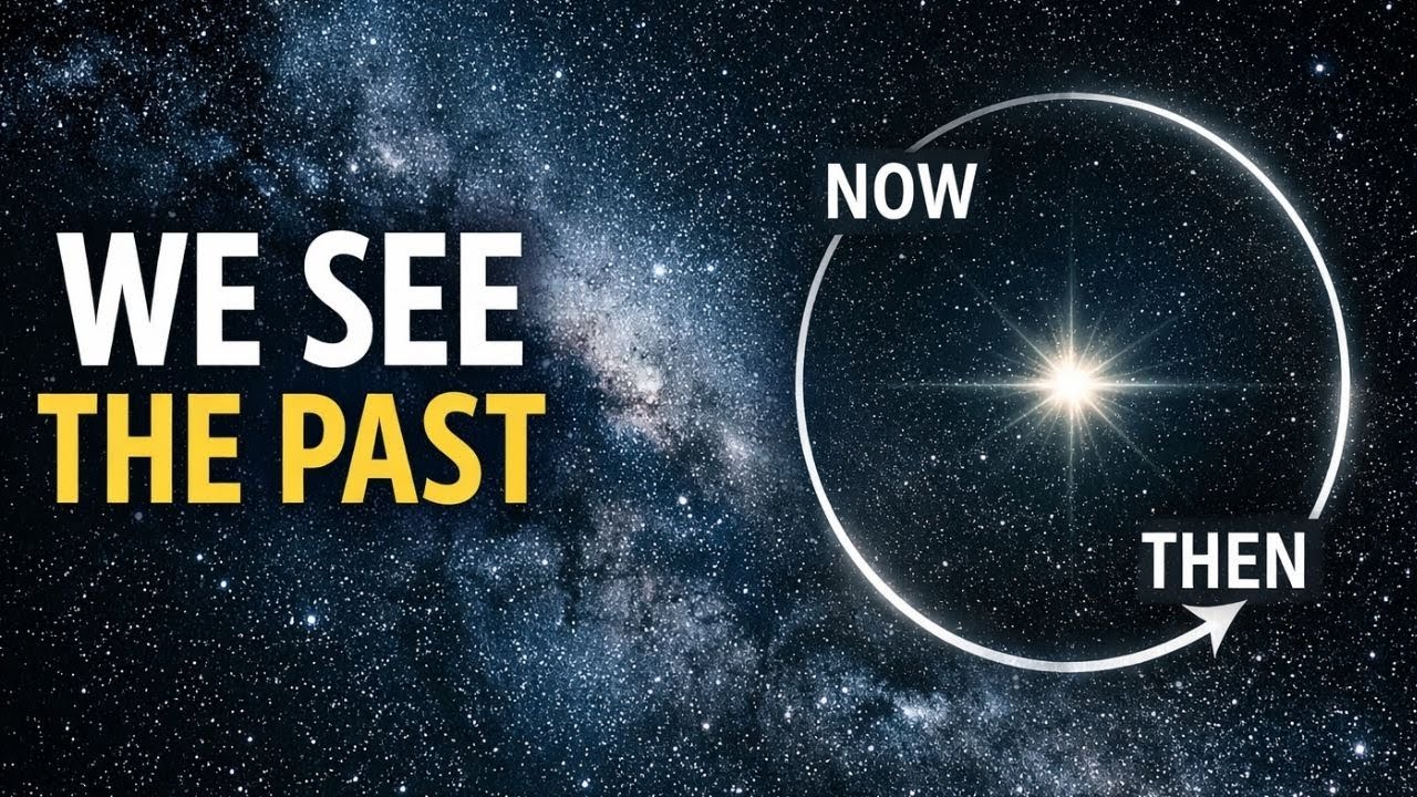 Why We See the Past in Space | Light Travel Time Explained