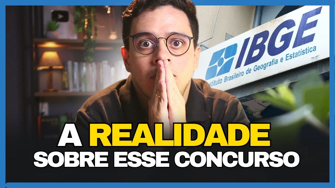 N&Atilde;O FA&Ccedil;A O CONCURSO IBGE 2025 SEM VER ESSE V&Iacute;DEO