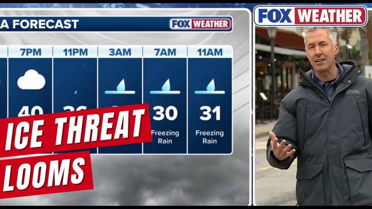 Ice Threat Looms Over Georgia Amid Massive Storm
