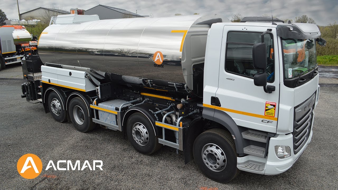 Overview of two emulsion sprayers for EUROVIA Specialist Treatments Limited (EST) by ACMAR