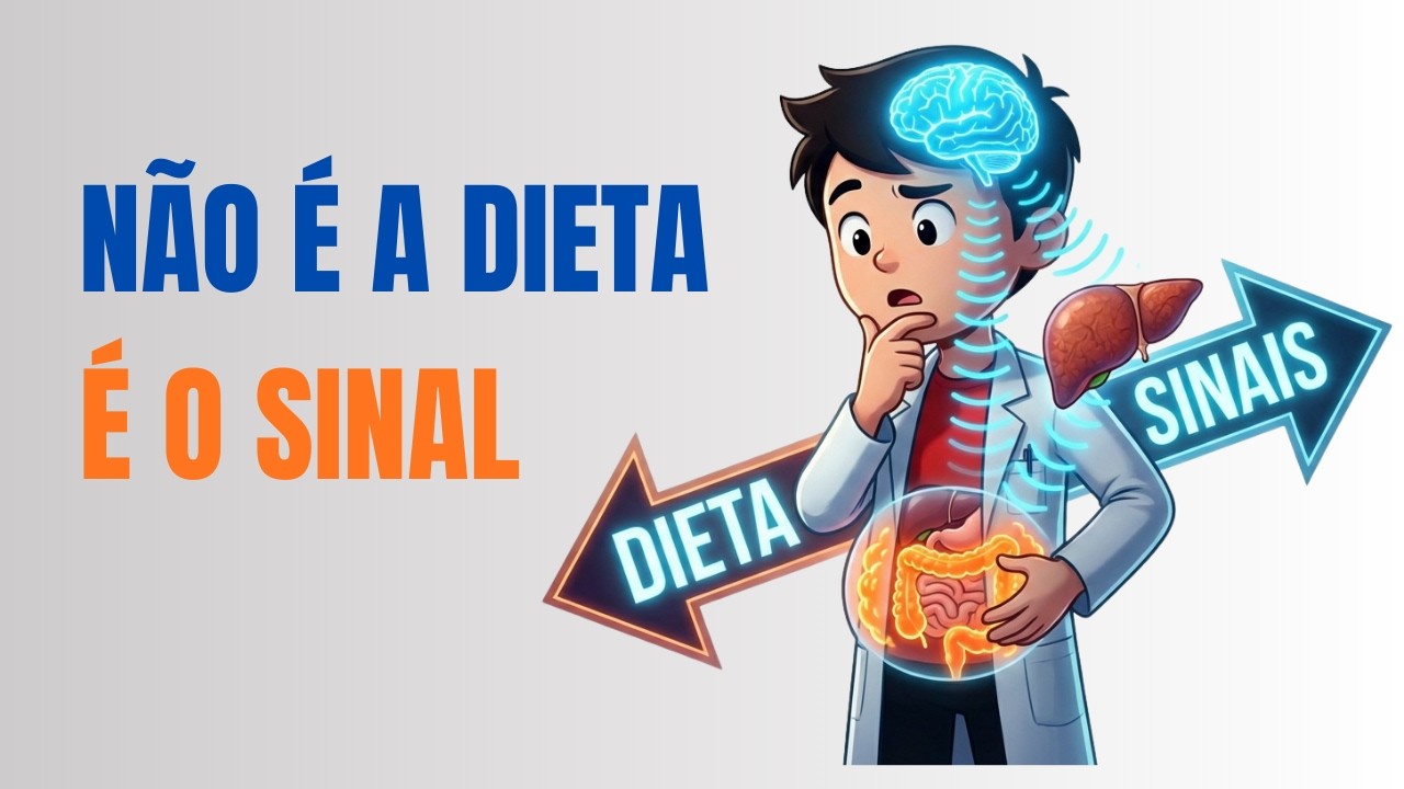A gordura visceral não reage à dieta — ela reage a este sinal