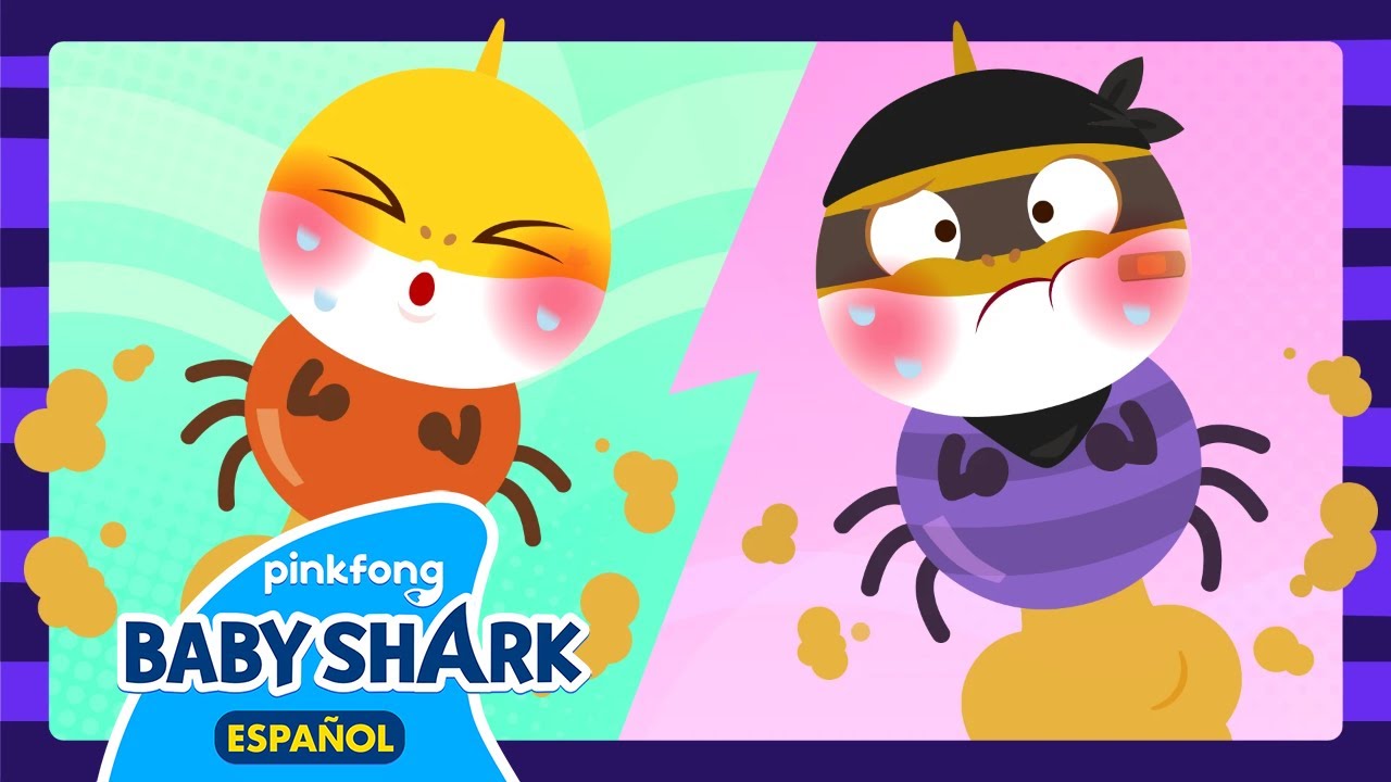 [NUEVO✨]🕷️Incy Wincy Arañas Bebés | Tiburón Bebé Ladrón | Canción Infantil | Baby Shark en español