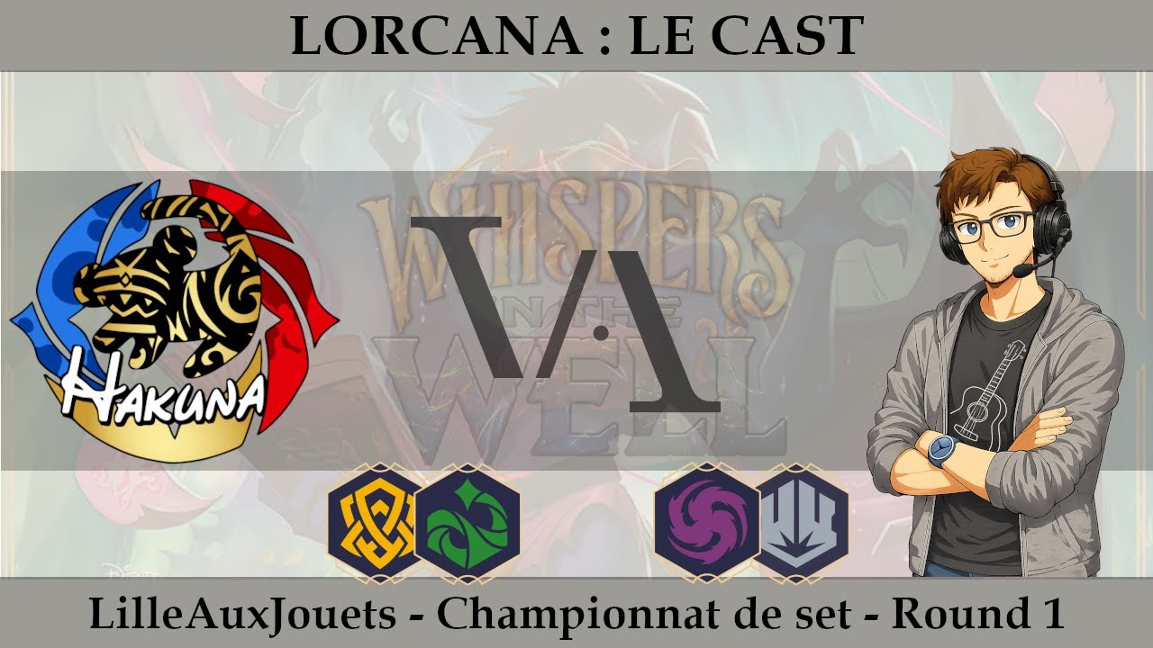 LORCANA [LE CAST] - Round 1 Championnat de Set LilleAuxJouets