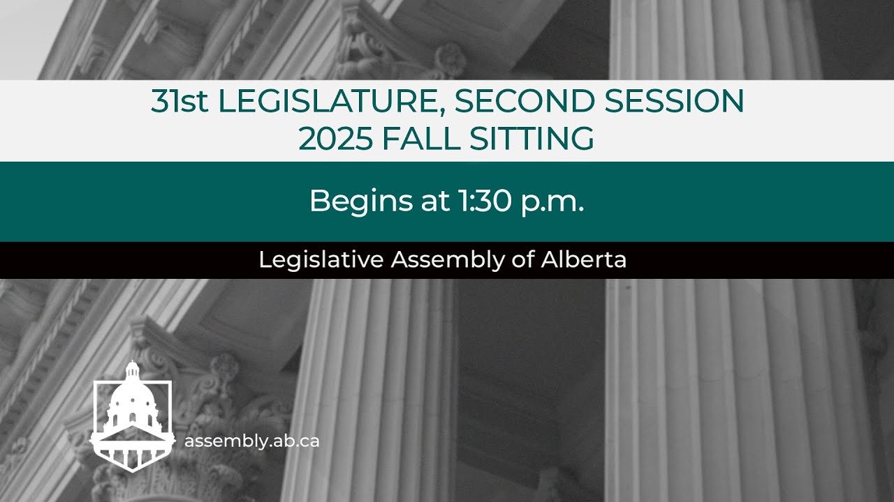 November 18th, 2025 - Afternoon Session - Legislative Assembly of Alberta