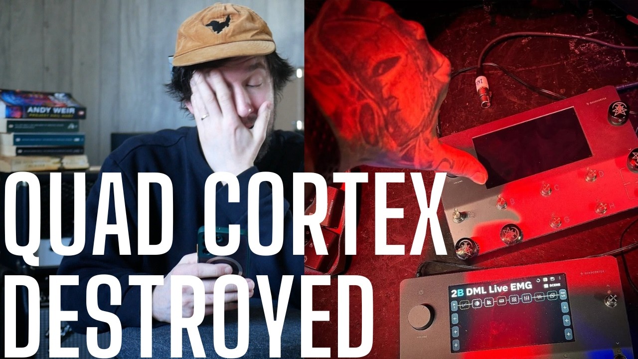 Quad Cortex уничтожен пролитой кружкой пива! Есть ли какое-нибудь реальное решение?