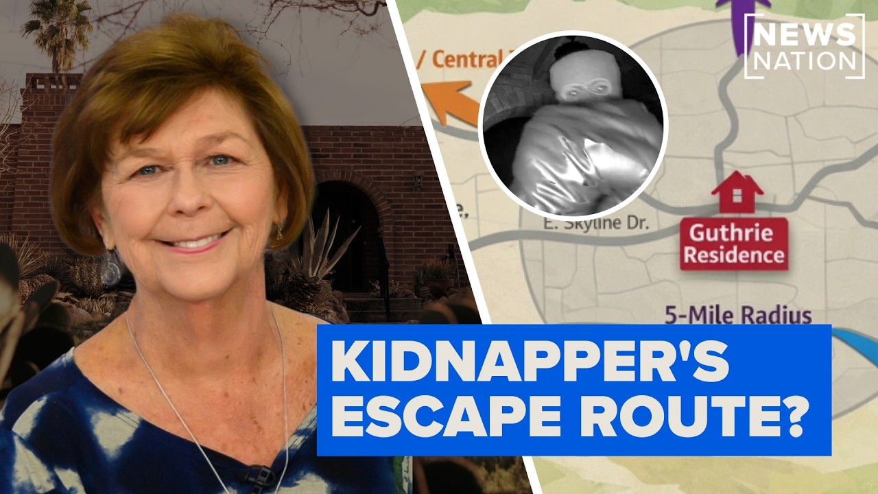 Nancy Guthrie disappearance: Map of abductor's potential escape routes | NewsNation Live