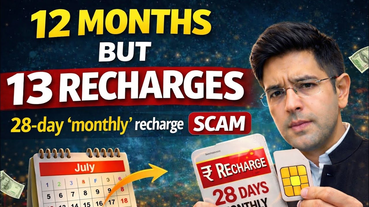 &ldquo;28 DAYS RECHARGE SCAM? WHY 13 RECHARGES IN 12 MONTHS? TELECOM COMPANIES EXPOSED!&rdquo;