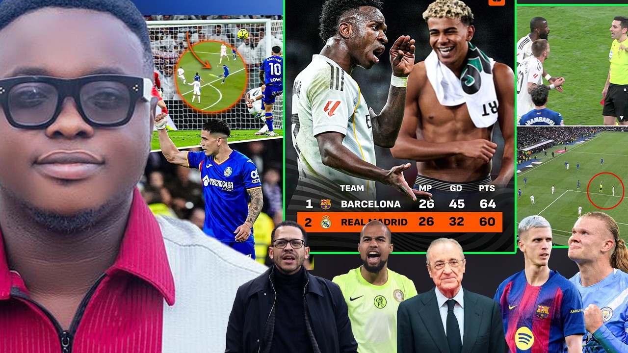 MADRID EMERGENCY AFTER GETAFE DEFEAT, WHAT HAPPENED, BARCA JOY IN..CHELSEA 3 CHANGE..CITY, EPL AND..