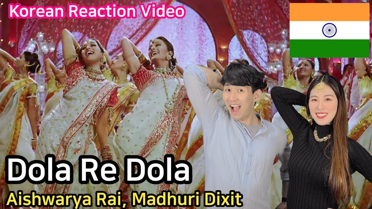 Koreans reaction | Dola Re Dola | Devdas |  Aishwarya Rai & Madhuri Dixit