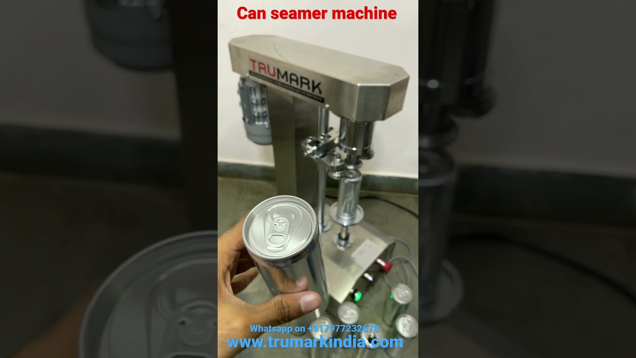 Tin can seamer , beer cold drink can seaming machine