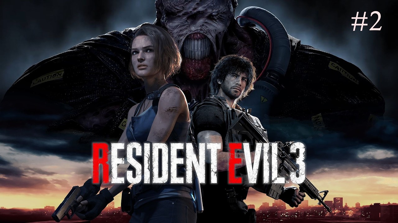 RESIDENT EVIL 3 REMAKE Parte 2: O Perseguidor (GAMEPLAY NO COMMENTARY/4K60fps)