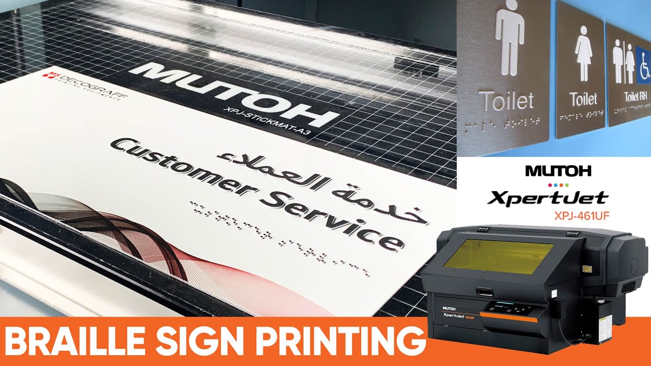 Braille UV Printer | Mutoh 461UF