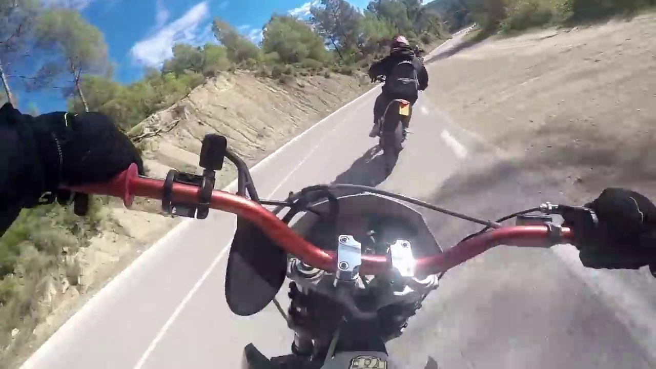 Ruta 49cc Derbi Senda and Friends//GOPROHD