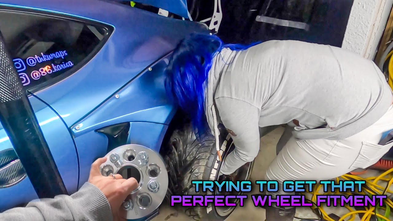 Rallybacker FRS rear wheel fitment