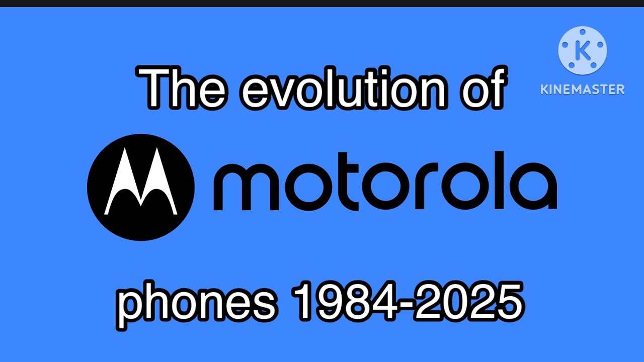 The evolution of Motorola phones 1984-2025