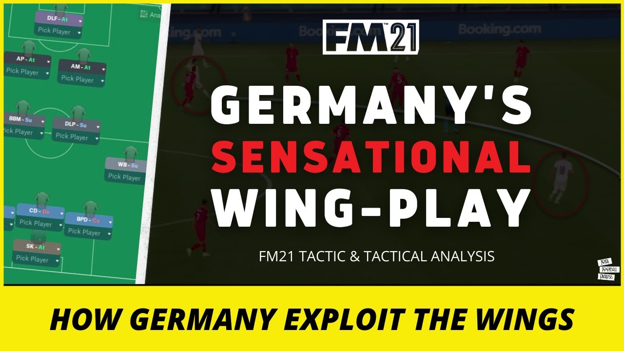 Germany Sensation Wing-Play Tactic | Germany Euro 2020 Tactic | Best FM21 Tactics