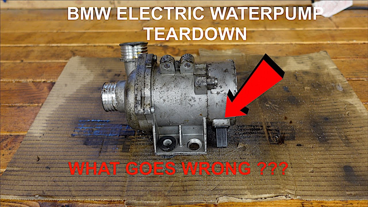 BMW N52 , N53 , N54 ELECTRIC WATERPUMP TEARDOWN