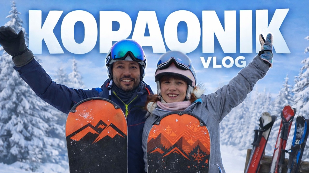 Kopaonik Snowboard Vlog ❄️ Ağaçların Arasında Hayal Gibi 🇷🇸