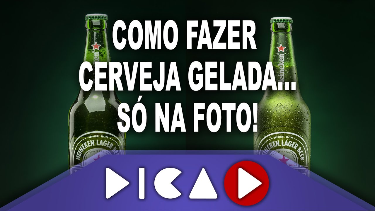 Como Fazer Cerveja Gelada... Só na Foto! - DicaD