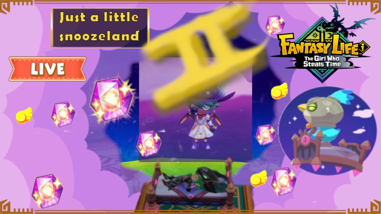 Fantasy Life I :  you coming??? Count Down !!!! , 3