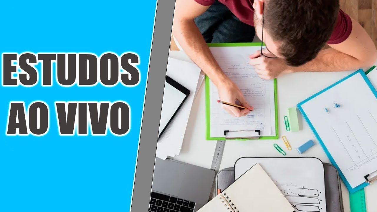 AO VIVO! ESTUDE COMIGO (STUDY WITH ME) #140 (CAIXA, TSE, ESA, ESPECEX...)