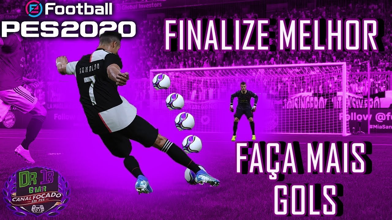 PES 2020 - 4 DICAS PARA FINALIZAR MELHOR ( FAÇA MAIS GOLS ) CHUTE MELHOR