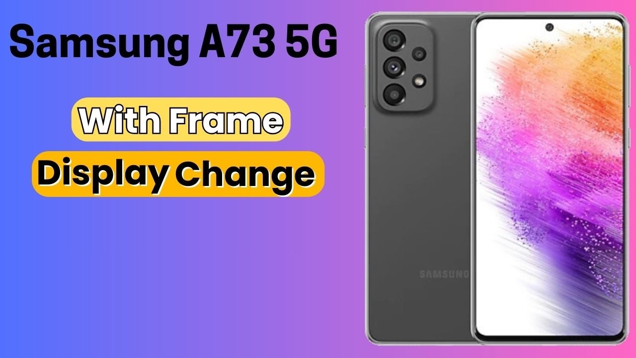 Замена дисплея Samsung Galaxy A73 5G