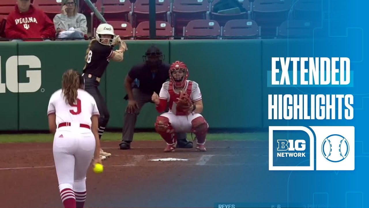 Loyola at Indiana | EXTENDED HIGHLIGHTS | Big Ten Softball | 03/10/2026