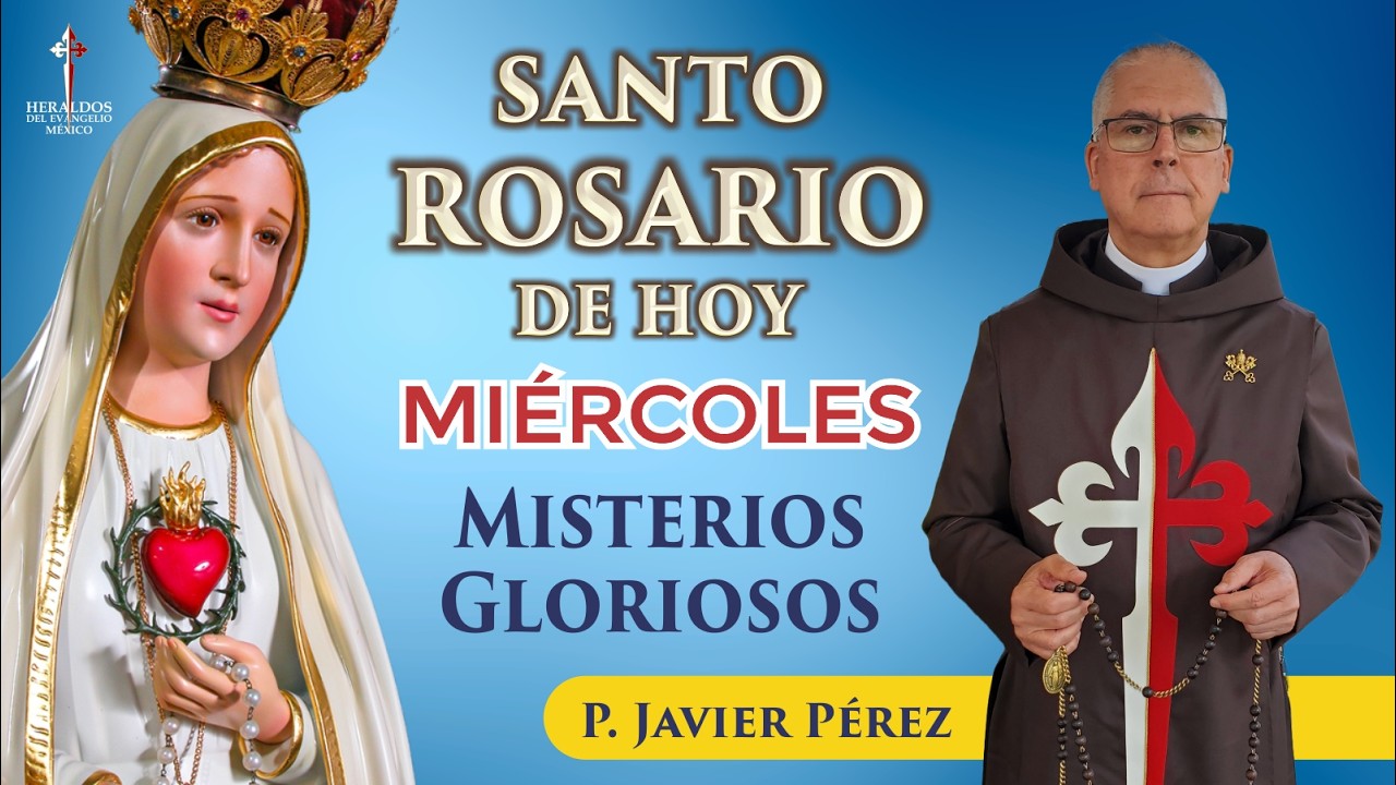 Santo Rosario de Hoy | Mi&eacute;rcoles 8 de Abril - Misterios Gloriosos #rosariodehoy