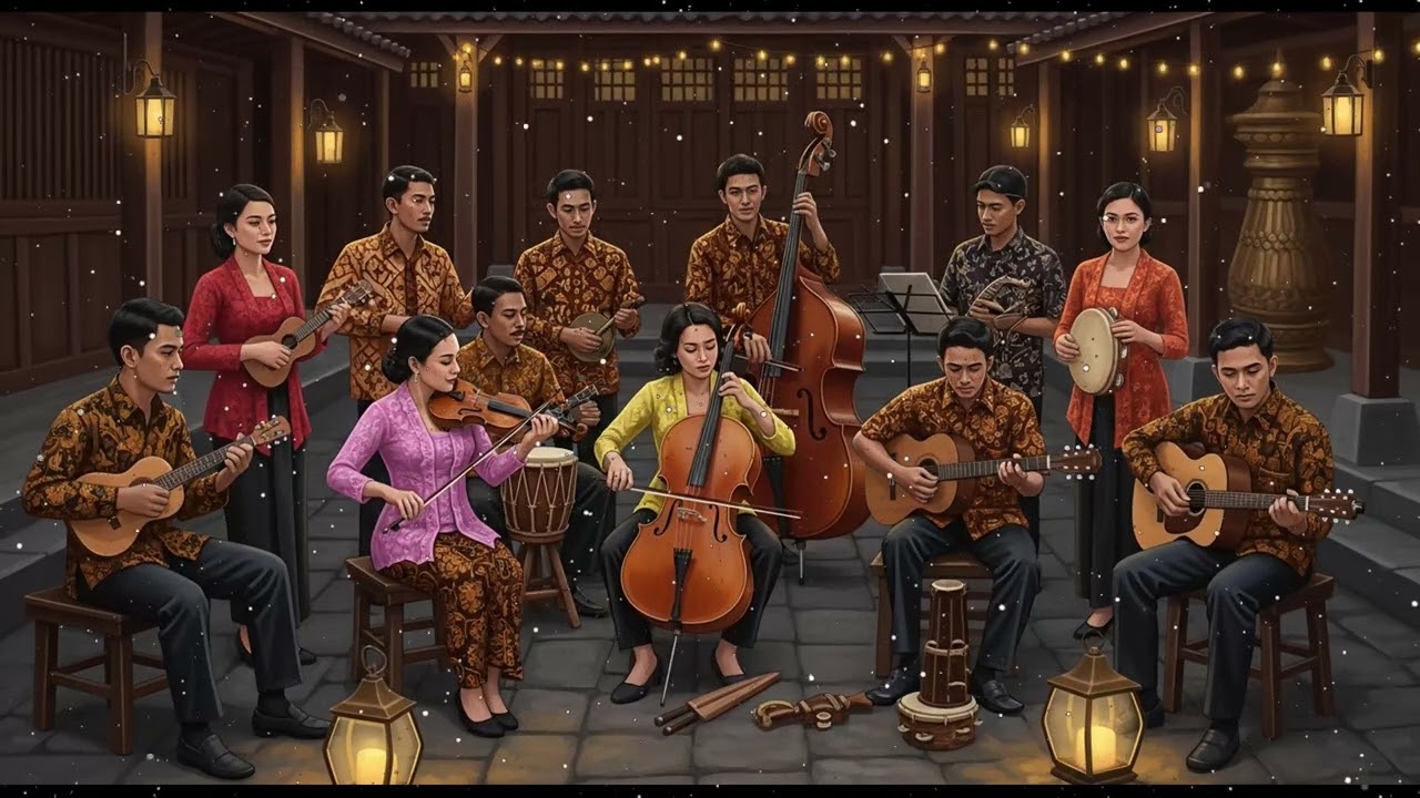 Setangkai Anggrek Bulan - A. Riyanto (Keroncong Remix Cover) | Cover by Nada Keroncong ID