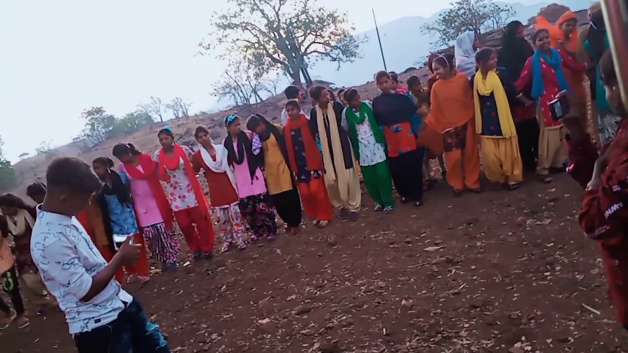 AADIVASHI Holi festival mandan