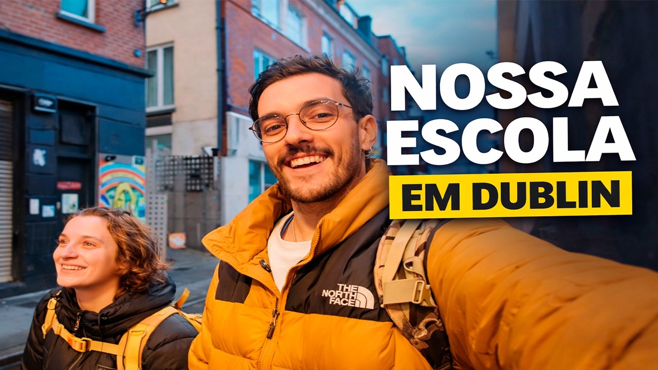 COMO &Eacute; UM DIA DE AULA DO NOSSO INTERCAMBIO EM DUBLIN