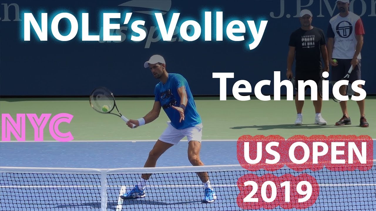 Novak Djokovic Volley Technics