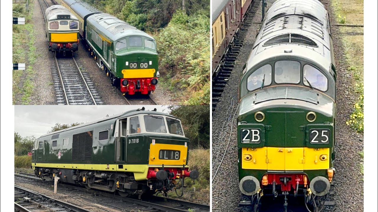 GCR Autumn Diesel Gala. BR Green Day. 4/9/25.