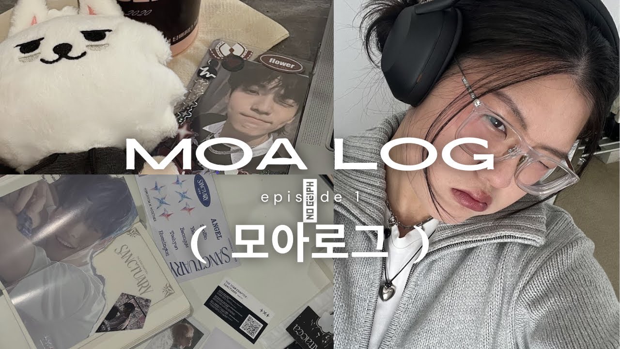 [MOA LOG / 모아로그] txt comeback week, album unboxing, cute cafes & more!