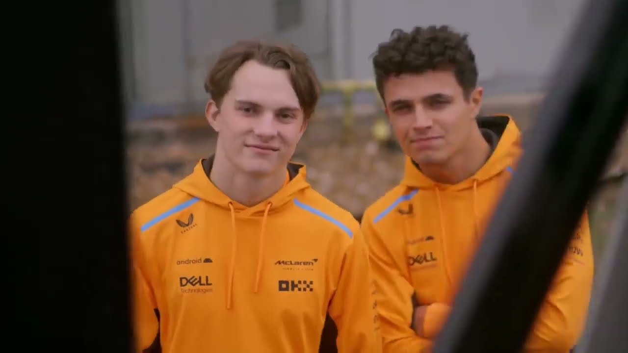 Special Delivery with Lando Norris and Oscar Piastri   #VegasGP