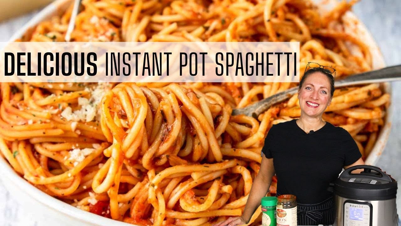 Instant Pot Spaghetti Recipe + Tips and Tricks for the Instant Pot