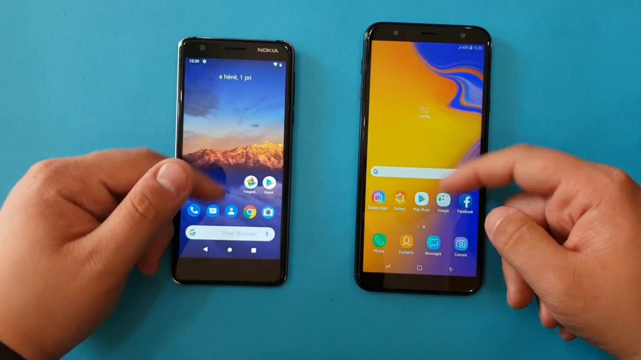 Nokia 3.1 vs Samsung Galaxy J4+