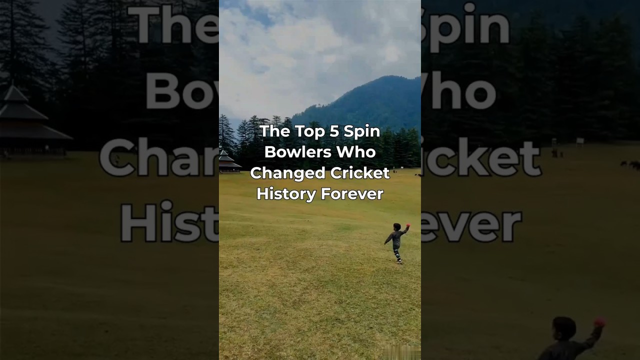 🌀 Top 5 Spin Wizards Who Ruled the Pitch! 🏏🔥